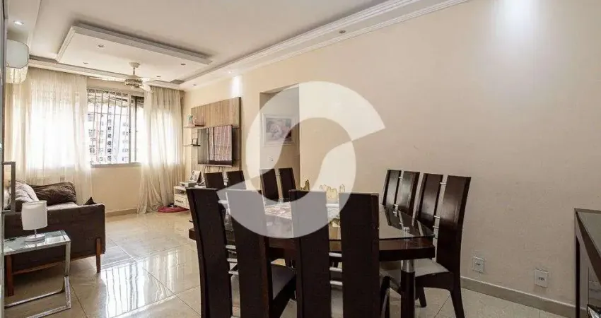 Apartamento para venda em niterói, icaraí, 3 dormitórios, 1 suíte, 3 banheiros, 1 vaga