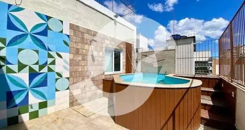 Cobertura para venda em niterói, icaraí, 3 dormitórios, 2 suítes, 3 banheiros, 2 vagas