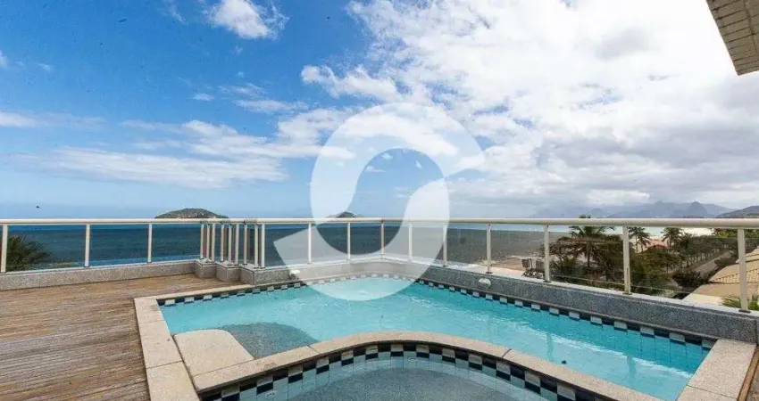 Cobertura para venda em niterói, camboinhas, 4 dormitórios, 2 suítes, 5 banheiros, 4 vagas