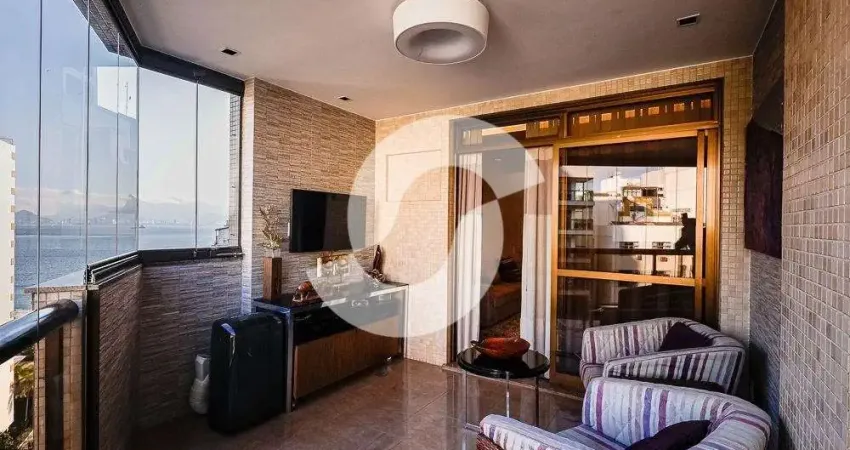 Cobertura para venda em niterói, icaraí, 4 dormitórios, 2 suítes, 4 banheiros, 4 vagas