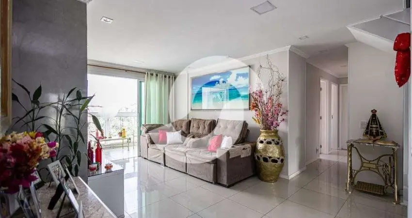 Cobertura duplex para venda em niterói, icaraí, 4 dormitórios, 1 suíte, 4 banheiros, 3 vagas