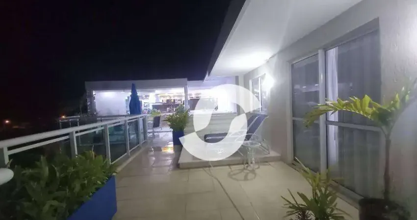 Cobertura para venda em niterói, camboinhas, 4 dormitórios, 2 suítes, 2 banheiros, 2 vagas