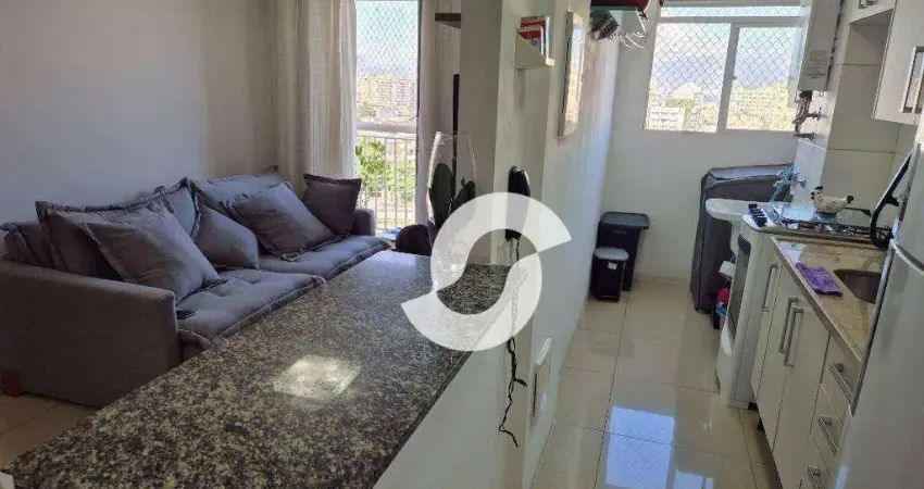 Apartamento para venda em niterói, centro, 2 dormitórios, 1 suíte, 2 banheiros, 1 vaga