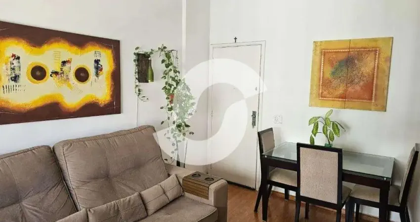 Apartamento 2 quartos para venda em niterói, icaraí, 2 dormitórios, 1 banheiro