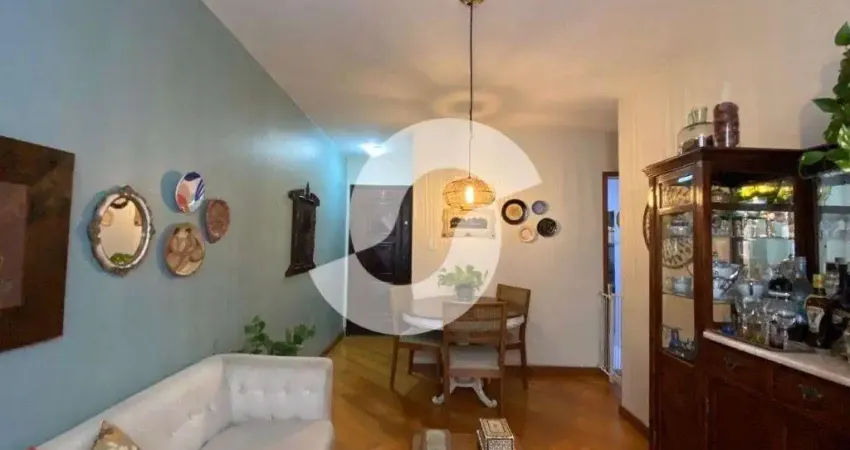 Apartamento 2 quartos para venda em niterói, icaraí, 2 dormitórios, 1 banheiro