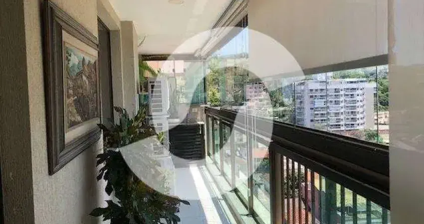 Apartamento 2 quartos para venda em niterói, santa rosa, 2 dormitórios, 1 suíte, 3 banheiros, 1 vaga