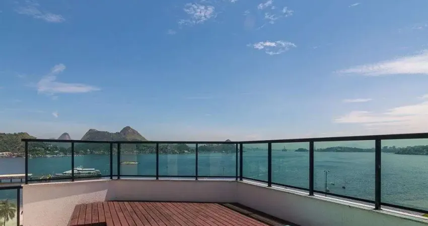 Cobertura para Venda em Niterói, Charitas, 3 dormitórios, 1 suíte, 3 banheiros, 3 vagas