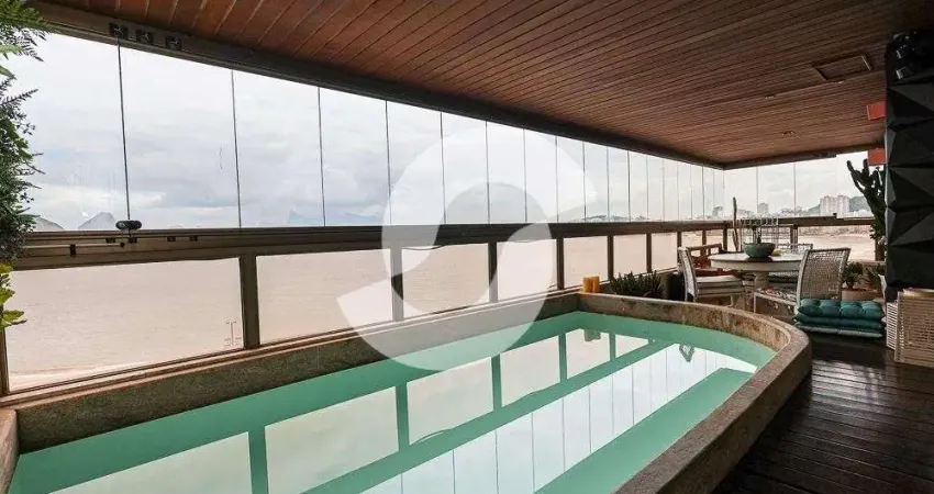 Apartamento para Venda em Niterói, Icaraí, 4 dormitórios, 3 suítes, 5 banheiros, 2 vagas