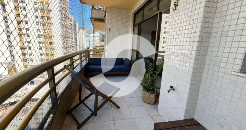 Apartamento 2 Quartos para Venda em Niterói, Icaraí, 2 dormitórios, 1 suíte, 3 banheiros, 1 vaga