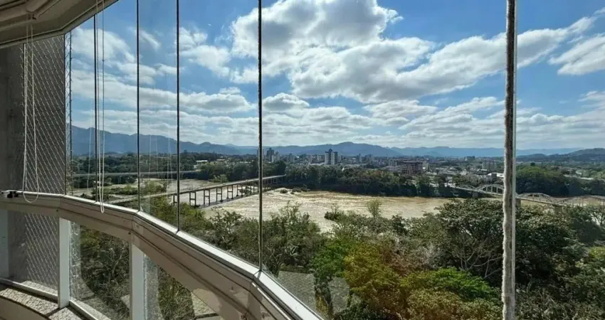 Apartamento semi mobiliado à venda no centro da cidade de indaial!