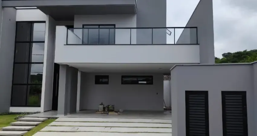 Casa de alto padrão em timbó com piscina –  bairro das capitais – timbó, sc