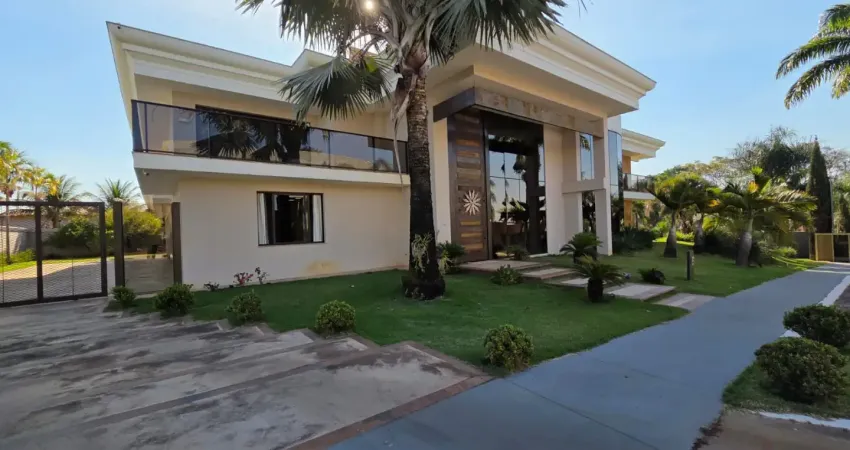 Mansão park way smpw quadra 5 conjunto 2, 5 suítes com closet sala pé direito duplo piscina aquecida sauna home cinema energia fotovoltaica