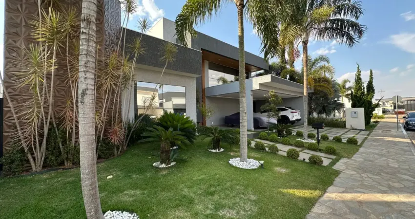 Casa de alto padrão mobiliada ponte alta 4 suítes com closet banheira piscina aquecida sauna marcenaria completa lustre de cristais.