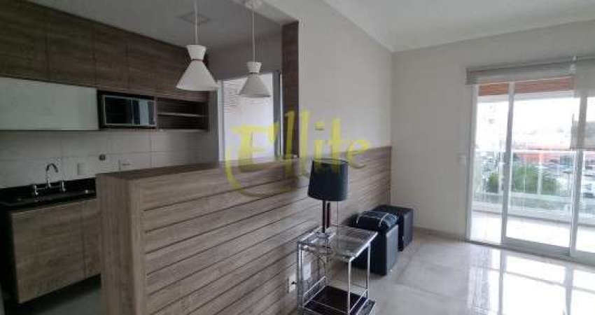 Apartamento semi mobiliado com 01 dormitório para locação na região do Brooklin em São Paulo!
