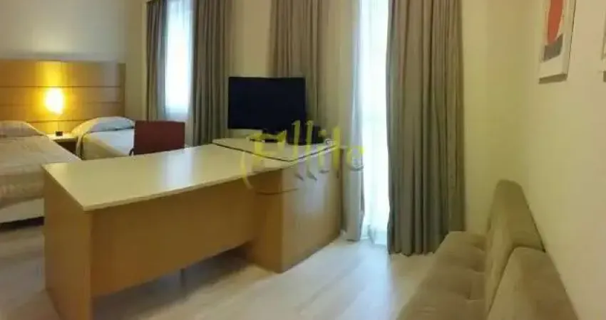 Flat para locação no Ibirapuera, totalmente mobiliado com serviços. Excelente localização próximo ao Parque do Ibirapuera!