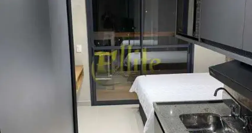 Apartamento mobiliado com 1 dormitório para locação na região do Brooklin em São Paulo!