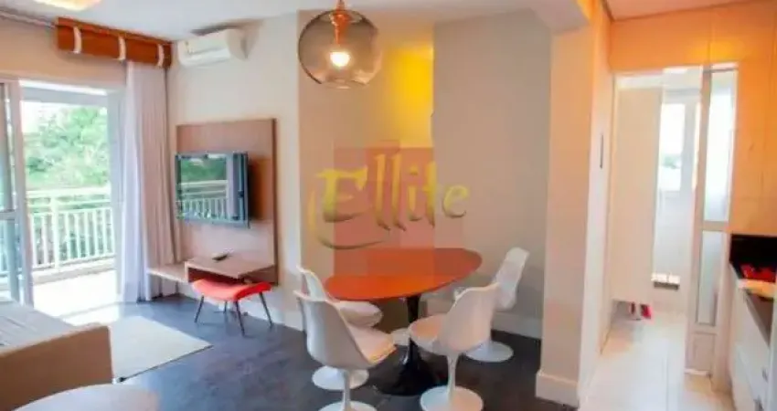 Apartamento mobiliado de 02 dormitórios para locação no brooklin, são paulo!