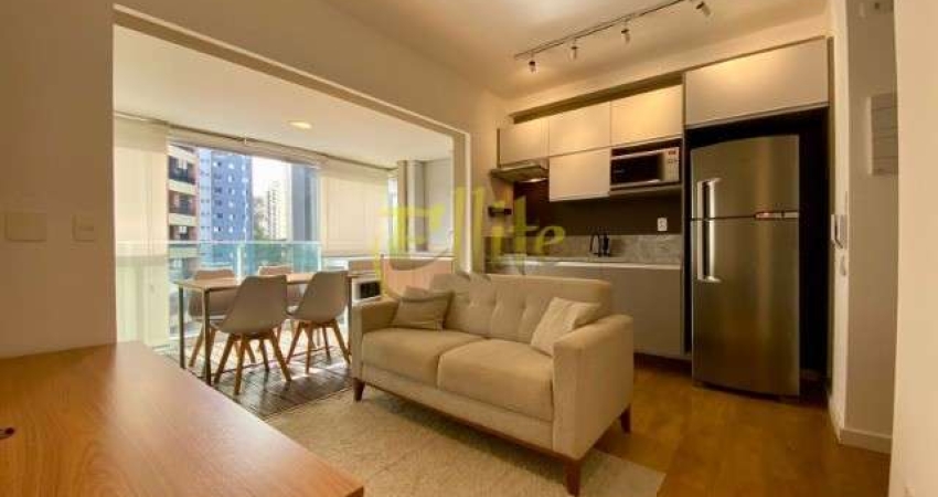 Apartamento com 01 dormitório para locação na região do Brooklin em São Paulo!