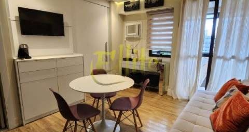 Flat para locação em Moema, totalmente mobiliado com serviços!