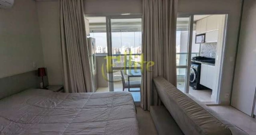 Apartamento com 01 dormitório para locação na região do Brooklin em São Paulo, próximo à Estação Campo Belo!