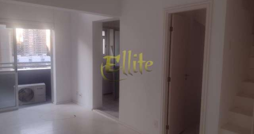 Apartamento duplex para locação com 1 suíte na região de Pinheiros em São Paulo!