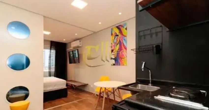 Apartamento para alugar em Pinheiros totalmente mobiliado, próximo da estação Pinheiros do Metrô!