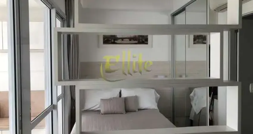 Apartamento mobiliado com 01 dormitório para locação na região do brooklin em são paulo, próximo à estação campo belo!