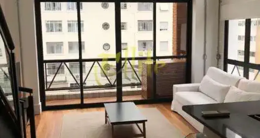 Apartamento mobiliado para venda com 01 dormitório no bairro Cerqueira César, São Paulo!