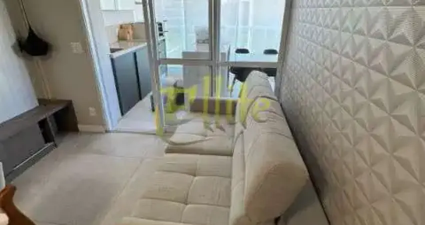 Apartamento mobiliado com 02 dormitórios para locação na região do Brooklin em São Paulo, próximo à Estação Campo Belo!