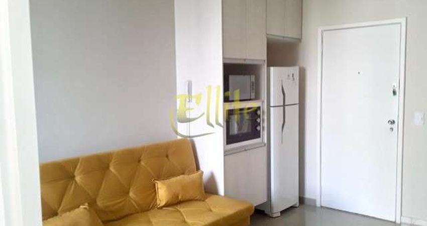 Flat para locação a poucos minutos da Av. dos Bandeirantes, Shopping Ibirapuera, metrô Eucaliptos e Moema e Aeroporto de Congonhas.