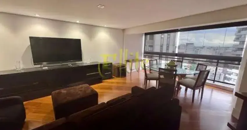 Flat com 02 dormitórios para locação em Moema, totalmente mobiliado com serviços, próximo à Estação Moema!