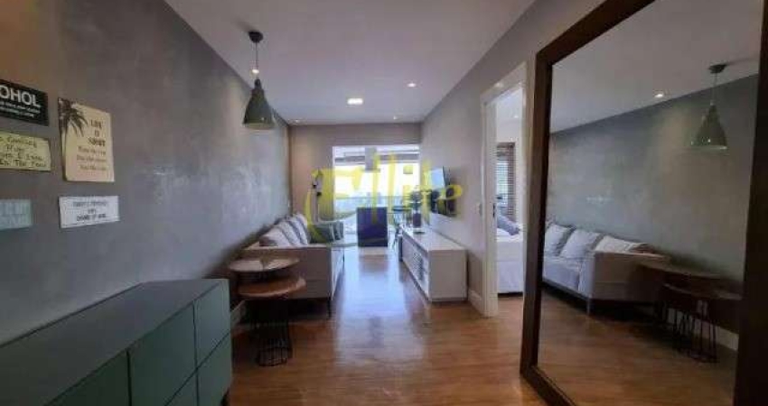 Apartamento totalmente mobiliado com 01 dormitório para locação na região do Brooklin em São Paulo!
