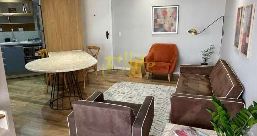 Flat para locação na Vila Nova Conceição, totalmente mobiliado com serviços, próximo da Av Santo Amaro!