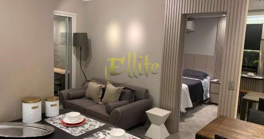 Apartamento com 01 dormitório para locação na Rua Sansão Alves dos Santos na região do Brooklin, São Paulo - SP.