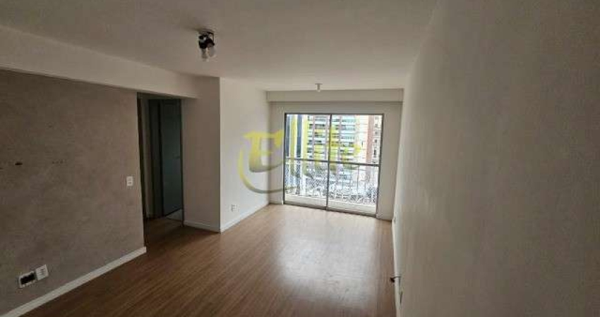 Apartamento para locação no Itaim Bibi, São Paulo-SP: 2 quartos, 1 sala, 2 banheiros, 1 vaga de garagem, 70m² de área.