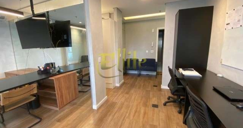 Venha conferir esta incrível oportunidade de adquirir uma sala comercial sofisticada e completa na prestigiada região da Chácara Santo Antônio, em São
