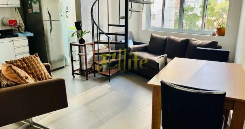 Flat para venda na Vila Nova Conceição, totalmente mobiliado com serviços, próximo ao Parque Ibirapuera!