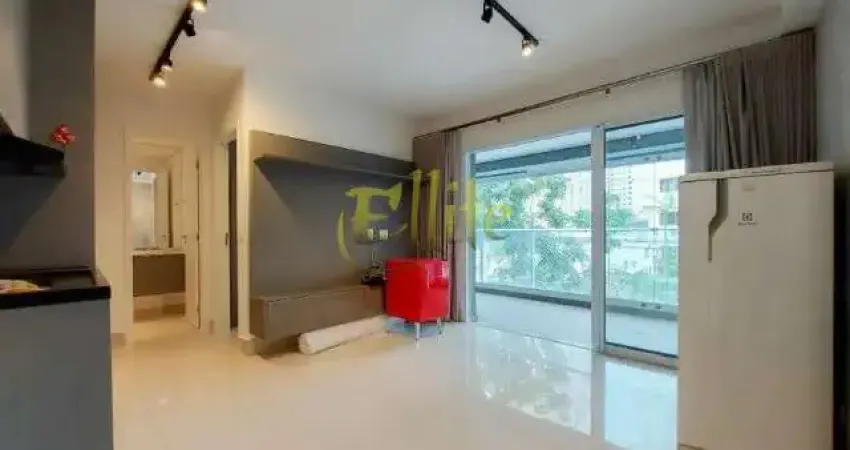 Apartamento sem mobília com 01 dormitório para locação no bairro Indianópolis, São Paulo!