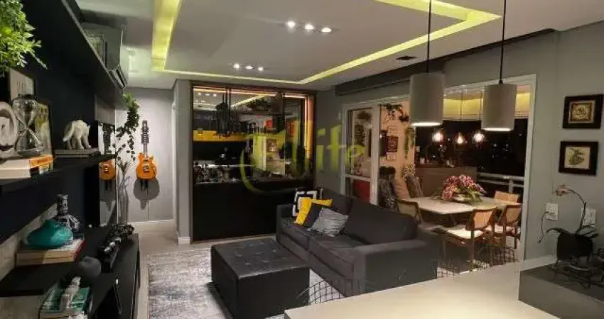 Apartamento mobiliado e decorada com 01 dormitório para VENDA no bairro Brooklin, São Paulo