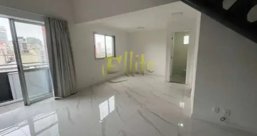 Apartamento duplex para locação com 02 dormitórios na região de pinheiros em são paulo!