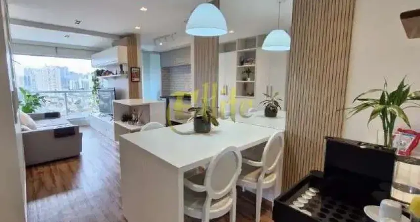 Apartamento de mobiliado 01 dormitório para locação no brooklin, são paulo!