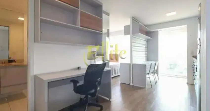 Apartamento mobiliado para locação na região do brooklin, são paulo!!