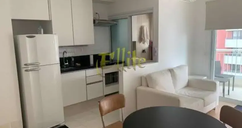 Apartamento com 01 dormitório para locação na rua sansão alves dos santos na região do brooklin, são paulo - sp.