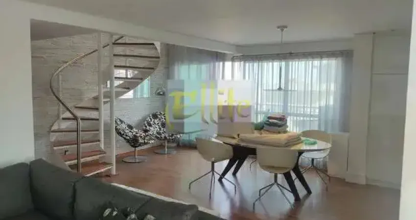 Apartamento duplex mobiliado com 01 dormitório para venda na região da vila nova conceição em são paulo!