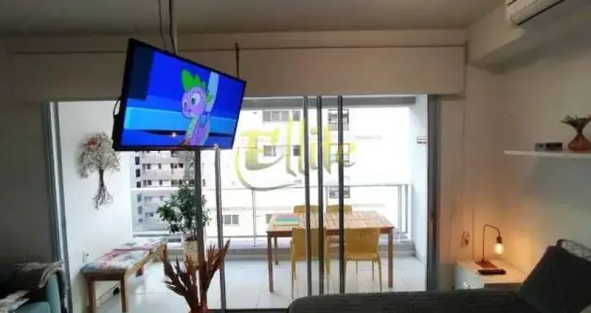 Apartamento mobiliado para locação e venda no brooklin, são paulo.