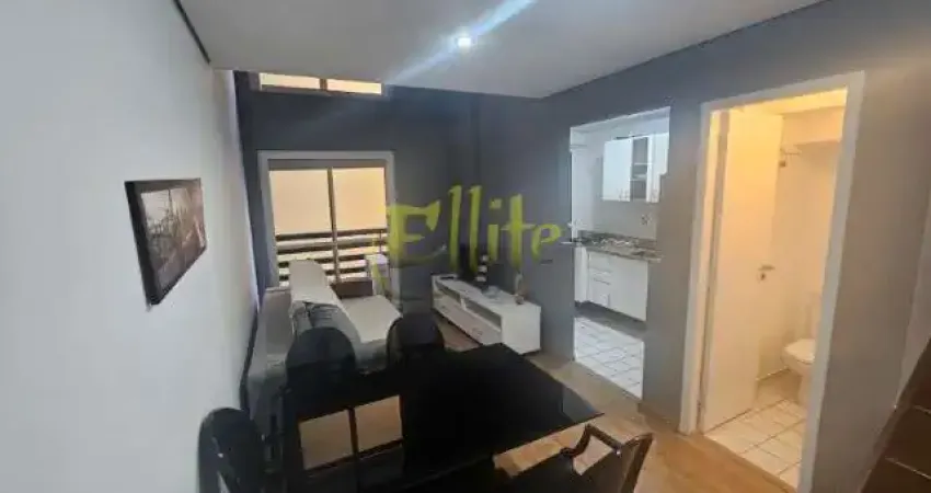 Apartamento para locação em Moema, SP: 1 quarto, 1 sala, 2 banheiros, 1 vaga, 44m² de área!