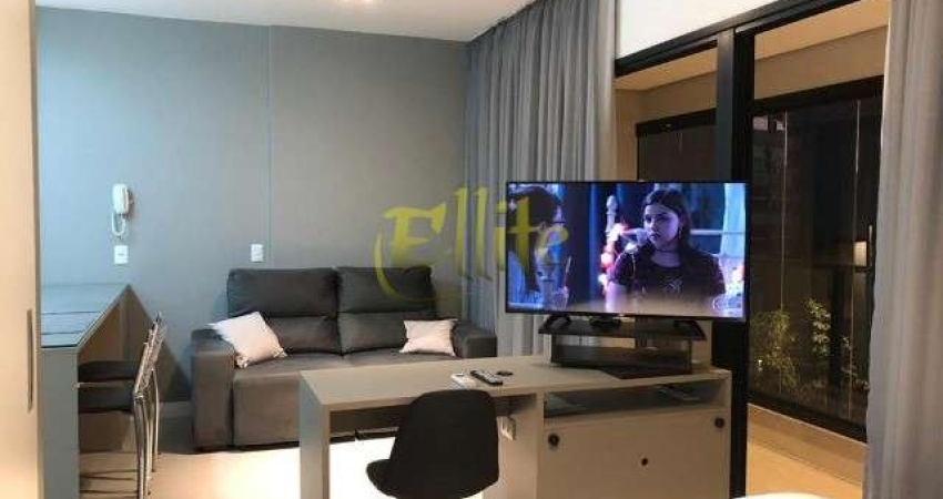Apartamento mobiliado e decorado para alugar com 01 dormitório na região da Vila Nova Conceição em São Paulo!