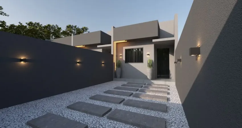 Casa geminada a venda no bairro meia praia em navegantes sc próximo ao mar