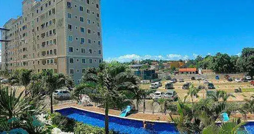 Apartamento para venda em lauro de freitas, centro, 2 dormitórios, 1 suíte, 2 banheiros, 1 vaga