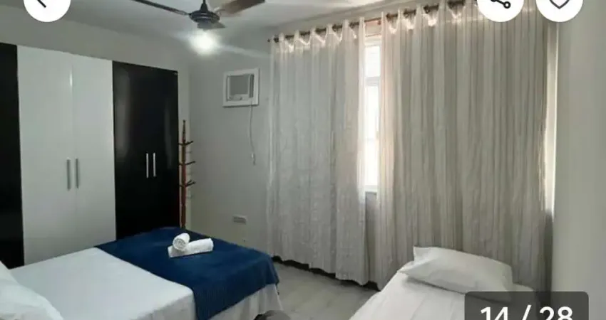 Apartamento para temporada em salvador, ondina, 3 dormitórios, 1 suíte, 2 banheiros, 1 vaga